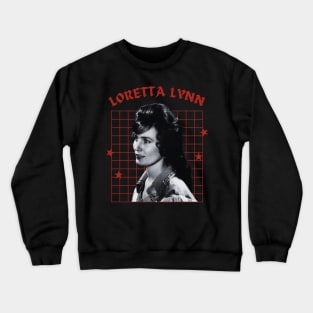 Loretta lynn --- 80s aesthetic Crewneck Sweatshirt